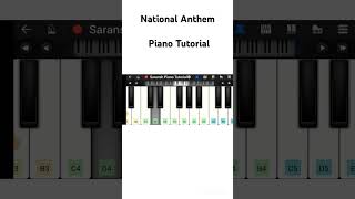 National Anthem Piano Tutorial Easy  shortvideo shorts viralshorts viralvideo piano [upl. by Norah]