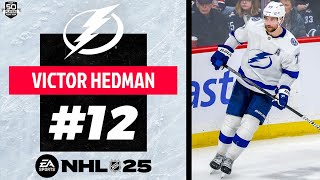 12 Victor Hedman  2024s Top 50 Players Right Now [upl. by Afas964]