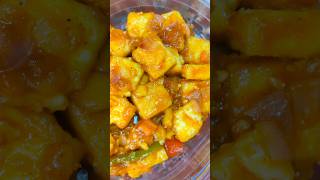 Indian Chili Paneer RecipeFull Recipe in my channel 🤤 chillipaneer viralvideo cravings indian [upl. by Herbie261]