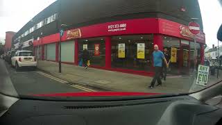 Dashcam Erdington Wylde Green Birmingham 26th July 2024 [upl. by Suoirtemed493]