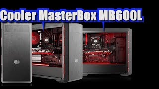 Budget Gaming Cooler Master Casing MasterBox MB600L Unboxing  Tech Land [upl. by Axel]