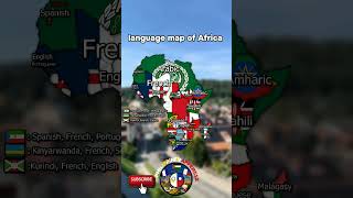 Languages map of Africa [upl. by Niatirb]