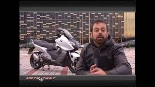 Bmw C600 Sport test lungo [upl. by Nonnelg]