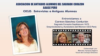 Entrevista Carmen Sánchez Centurión [upl. by Aisac551]