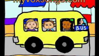 The Wheels on the Bus  Nursery Rhymes and Childrens Songs [upl. by Eelyram298]