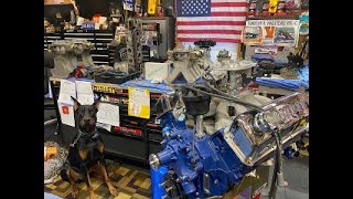 DBG Porting The Holley Strip Dominator For The 615 Horsepower 354 Ci Ford 351 Cleveland [upl. by Arehc321]