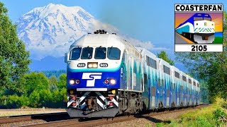 Seattle Sounder Commuter Trains [upl. by Jillian]