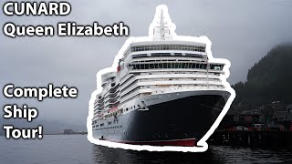 Cunard Queen Elizabeth  FULL SHIP TOUR [upl. by Richards]