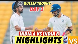 INDIA C VS INDIA D  DULEEP TROPHY  HIGHLIGHT 2024🎯 match1 [upl. by Feledy]