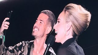 Adele Picks a Random Guy and Invites to Stage  Live in Munich 2024  A Night to Remember [upl. by Bunns]