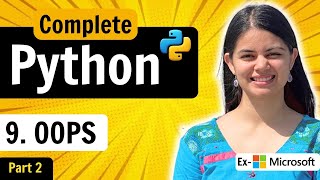 Lecture 9  OOPS Part 2  Object Oriented Programming  Python Full Course [upl. by Conte]