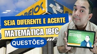 Não resolva as questões de Matemática da Banca IBFC como a maioria GANHE TEMPO SENDO INTELIGENTE [upl. by Klemperer]