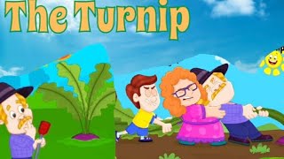 The Giant Turnip😱सलगम कंदमूळ व त्याचे मोठे झाड😲😲English StoryStory Kids 041 [upl. by Floris]