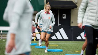 quotIt will mean the world to mequot  Janine Beckie talks a possible return to action Saturday and more [upl. by Sirtimid61]