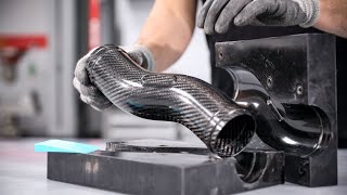 Making Complex Carbon Fibre Tubes Using a SplitMould [upl. by Boni52]