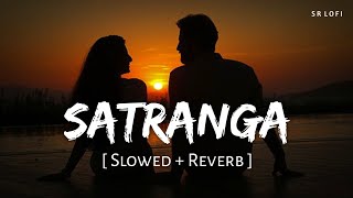 Satranga Slowed  Reverb  Arijit Singh  Animal  SR Lofi [upl. by Lehctim]