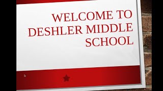 Deshler Middle School Welcome Video 2425 [upl. by Ermey]