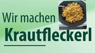 Wir kochen Krautfleckerl mit dem Monsieur Cuisine [upl. by Reg]