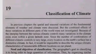 Classification of Climate [upl. by Sama]