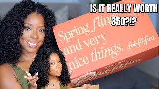 FAB FIT FUN SPRING BOX 2024 UNBOXING  DISCOUNT CODE [upl. by Eillime]