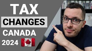 TAX CHANGES in CANADA for 2024  TFSA RRSP CPP Tax Brackets amp FHSA 🇨🇦 [upl. by Zelda]