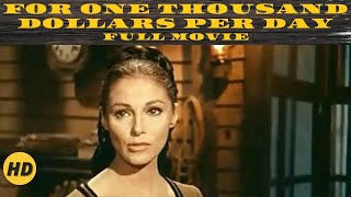 For One Thousand Dollars Per Day Western HD Full Movie in English [upl. by Yentirb]