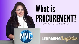 What is Procurement Supply Chain Basics [upl. by Drusy]