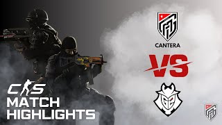 Match Highlights Faceit ESEA Open 10 Match Day 6 CSDE Cantera vs G2 Ares [upl. by Ogait]