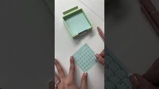 Calendar template for post it notes  organization organize 3dprinting satisfying desk [upl. by Aronas]