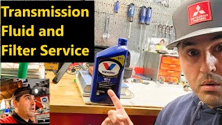 Transmission Fluid and Filter change Gen3 Mitsubishi Montero [upl. by Anele]