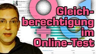 Gleichberechtigung im OnlineTest [upl. by Elleahcim]