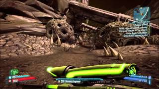 Borderlands 2  Caustic Caverns  The Lost Treasure  Follow Clues [upl. by Rhianon839]