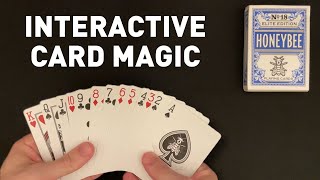 ASMR Interactive Card Tricks [upl. by Ximena804]