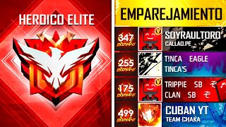 Esto me paso a una Partida de quotHEROICO ELITEquot 😰🔥 Free Fire [upl. by Merc]