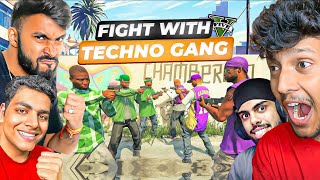 ATTACK ON TechnoGamerzOfficial GANG IN GRAND RP 🔥 LazyAssassin  02 [upl. by Cammy]