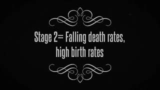 The demographic transition model simple [upl. by Henryson519]