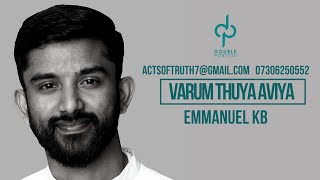 Varum Thuya Aviya  Malayalam  Emmanuel Kb Tamil christian song [upl. by Trinee]