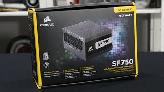 Corsair SF750 Platinum SFX Power Supply new for 2019 [upl. by Cherian]