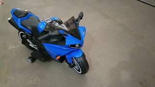 NEW R1 BIKE BLUE FOR KIDS 49 AGE RIDE ON BIKE WE DELIVER ALL INDIA BUYING LINK in DESCRIPTION [upl. by Lanahtan]