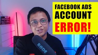 Account Error Cara Selesaikan Masalah Facebook Ads ini [upl. by Llemor111]