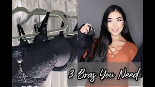 THREE BRAS YOU NEED TO TRY BRA TRY ON HAUL👙 [upl. by Nniuqal]