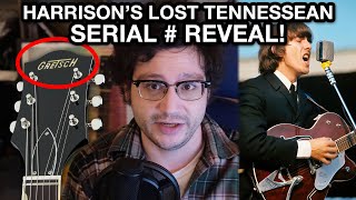 BEATLES MYSTERY SOLVED George Harrison’s LOST Gretsch Tennessean Serial  REVEALED [upl. by Tena249]