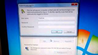 Make Windows 7 not ask for password at startup [upl. by Henke]