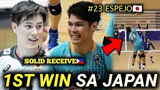 MARCK ESPEJO Panalo sa JAPAN l KUBOTA vs OMI🇯🇵🇵🇭 [upl. by Waddington]