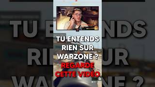 COMMENT MIEUX ENTENDRE SES ENNEMIS SUR WARZONE  🤯 [upl. by Hillinck]