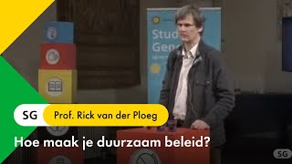 Econoom prof Rick van der Ploeg quotHet klimaatakkoord in Parijs is een wassen neusquot [upl. by Noiro]