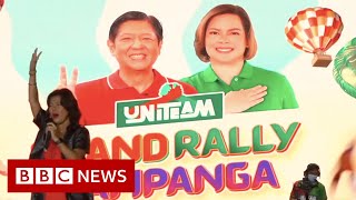 The controversial candidates in the Philippines presidential election  BBC News [upl. by Isolda]