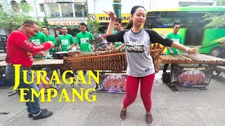 JURAGAN EMPANG  Garapan Baru Angklung Carehal Perpaduan Musik amp Penari Cantik Angklung Malioboro [upl. by Zetrac]