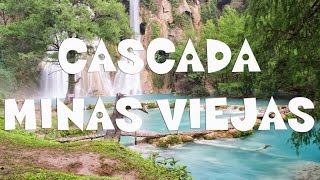 Cascada Minas Viejas  Descubre San Luis Potosí [upl. by Kcirdez]