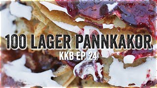 100 LAGER PANNKAKSTÅRTA [upl. by Trilly]